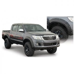 Bushwacker Pocket Style Black Fender Flare for Toyota Hilux 2011 +