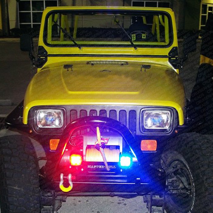 Rigid Industries Blue/Red Dually LED Flasher Kit