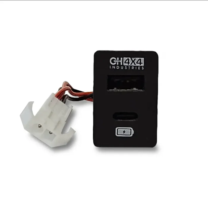 CH4X4 Quick Charge 3.0 Small USB + PD Power Socket for Toyota