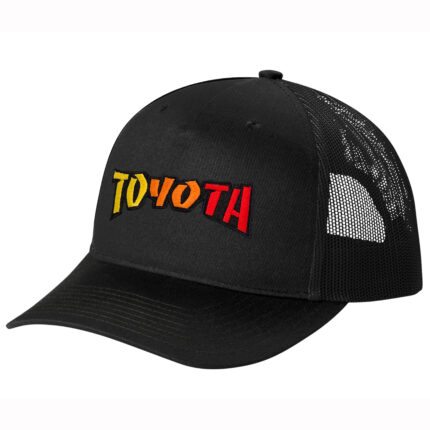 CH4X4 3 Colors Vintage Snapback Five-Panel Trucker Cap for Toyota enthusiasts