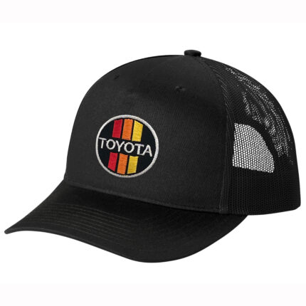 CH4X4 3 Stripe Vintage Snapback Five-Panel Trucker Cap for Toyota Enthusiasts