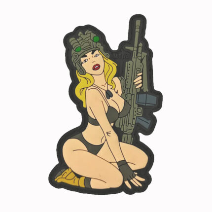 CH4X4 3D PVC Velcro Patches - Tactical Girl Style