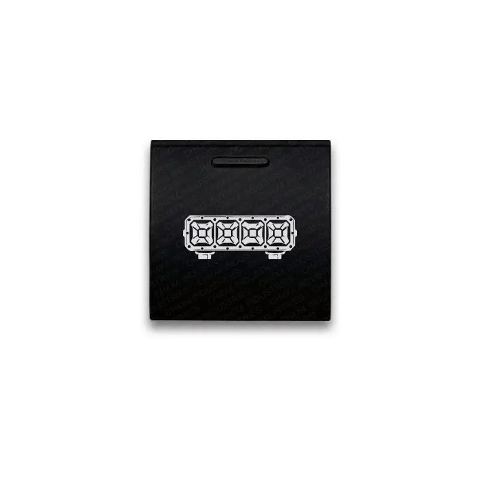 CH4x4 Cube Push Switch for Toyota – LED Light Bar Symbol 4