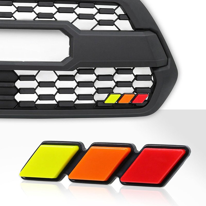 CH4X4 Tri-color Grille Badge Emblem for Toyota Tacoma, 4Runner, Tundra, Sequoia, Rav4, Highlander & Lexus - Image 3