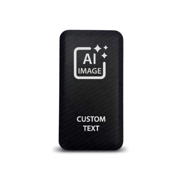 Custom Push Switch for Toyota - light icon example with custom text