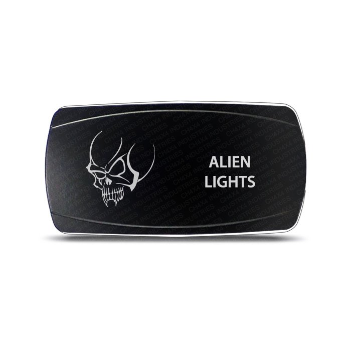 CH4x4 Rocker Switch Alien Lights Symbol 3 - Horizontal