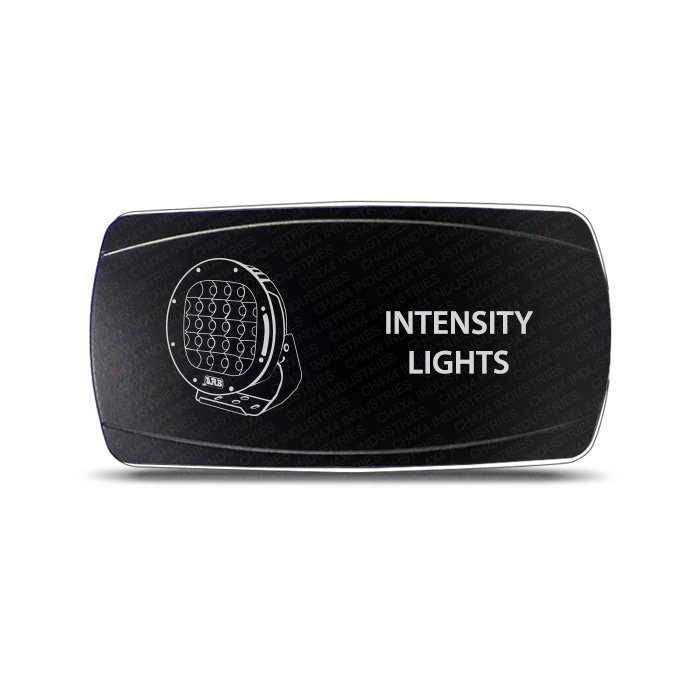 CH4x4 Rocker Switch Intensity Lights Symbol - Horizontal
