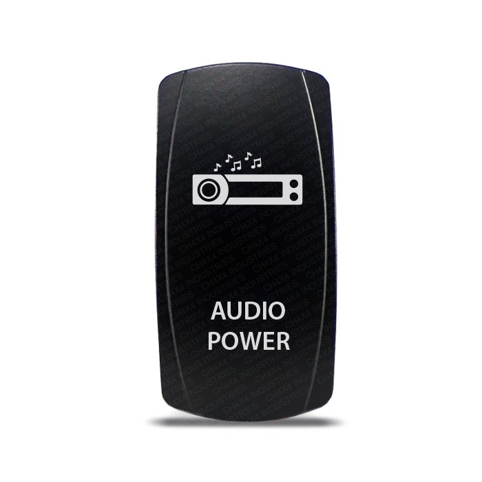 CH4x4 Rocker Switch Audio Power Symbol 2