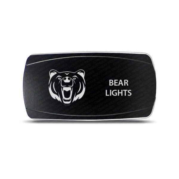 CH4x4 Rocker Switch Bear Lights Symbol - Horizontal
