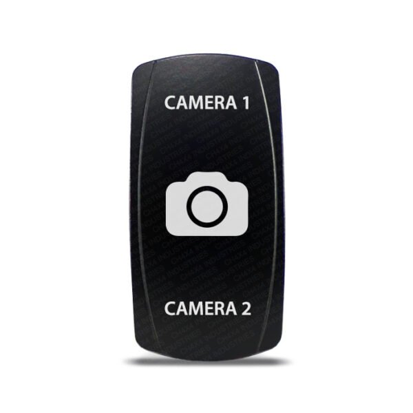 CH4x4 Rocker Switch DPDT ON-OFF-ON Camera 1-2 Symbol