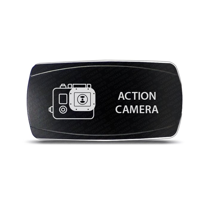 CH4x4 Rocker Switch Action Camera Symbol 2 - Horizontal