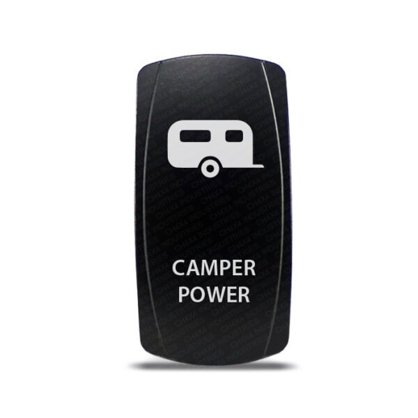 CH4x4 Rocker Switch Camper Power Symbol