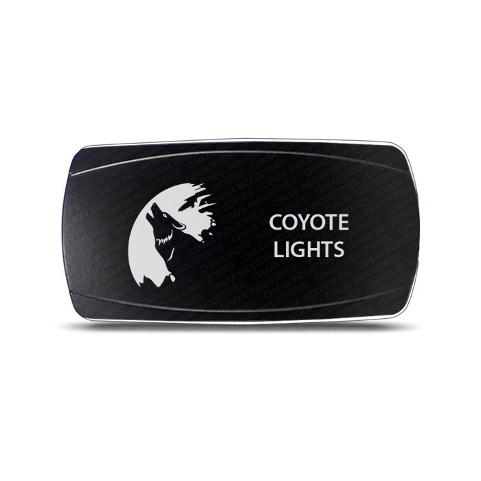 CH4x4 Rocker Switch Coyote Lights Symbol - Horizontal