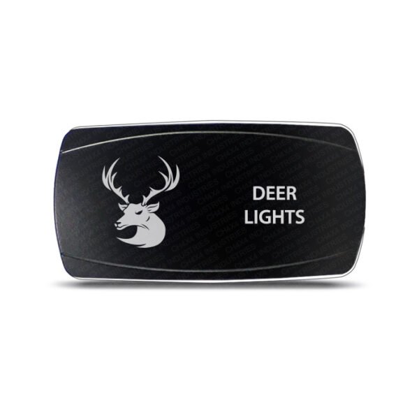 CH4x4 Rocker Switch Deer  Lights Symbol - Horizontal