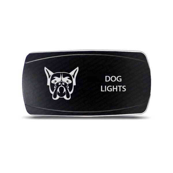 CH4x4 Rocker Switch Dog Lights Symbol - Horizontal