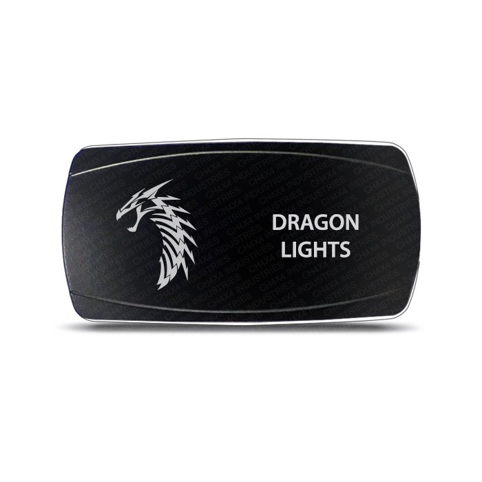 CH4x4 Rocker Switch Dragon Lights Symbol 3 - Horizontal