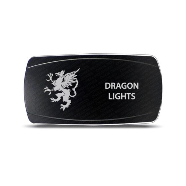 CH4x4 Rocker Switch Dragon Lights Symbol - Horizontal