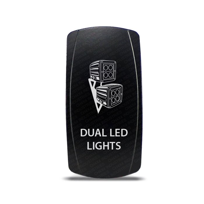 CH4x4 Rocker Switch Dual Led Lights Symbol