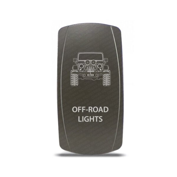 CH4x4 Gray Series Rocker Jeep JK Off-Road Lights Symbol