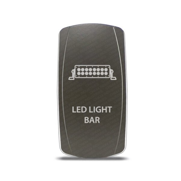 CH4x4 Gray Series Rocker Switch Led Light Bar Symbol