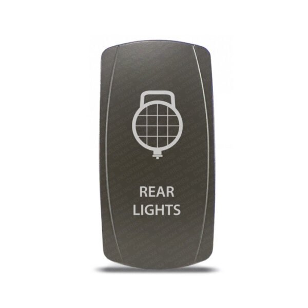 CH4x4 Gray Series Rocker Switch Rear Lights Symbol