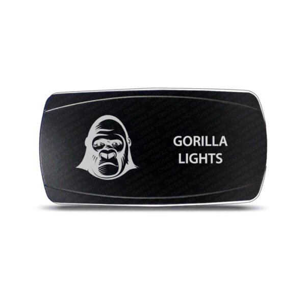 CH4x4 Rocker Switch Gorilla Lights Symbol - Horizontal