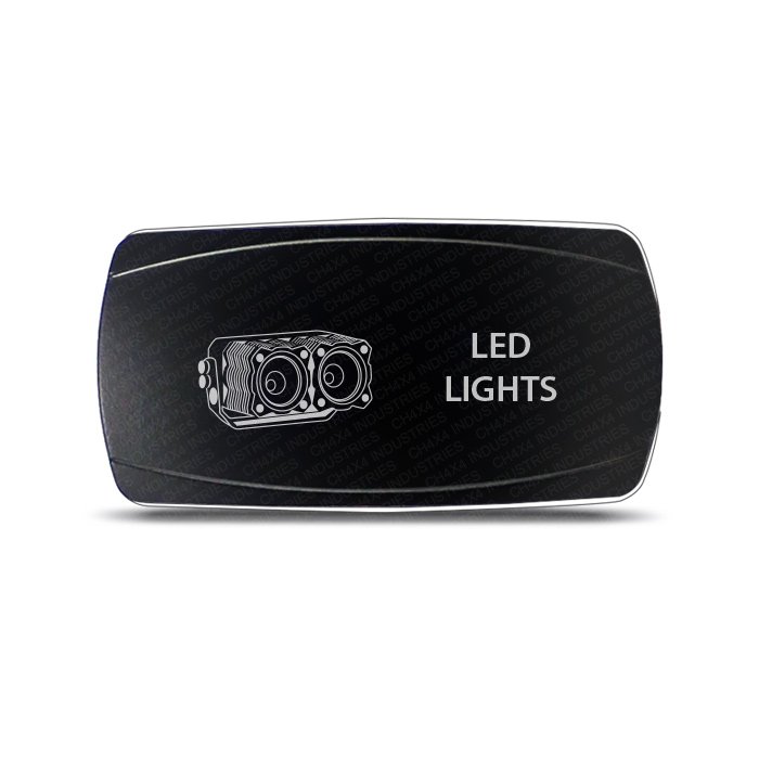 CH4x4 Rocker Switch Led Lights Symbol 4 - Horizontal