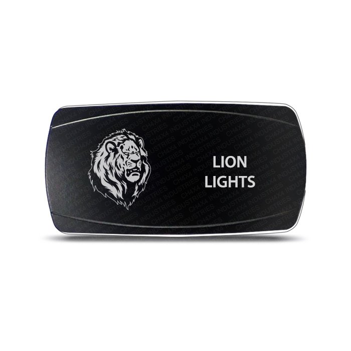 CH4x4 Rocker Switch Lion Lights Symbol 3 - Horizontal