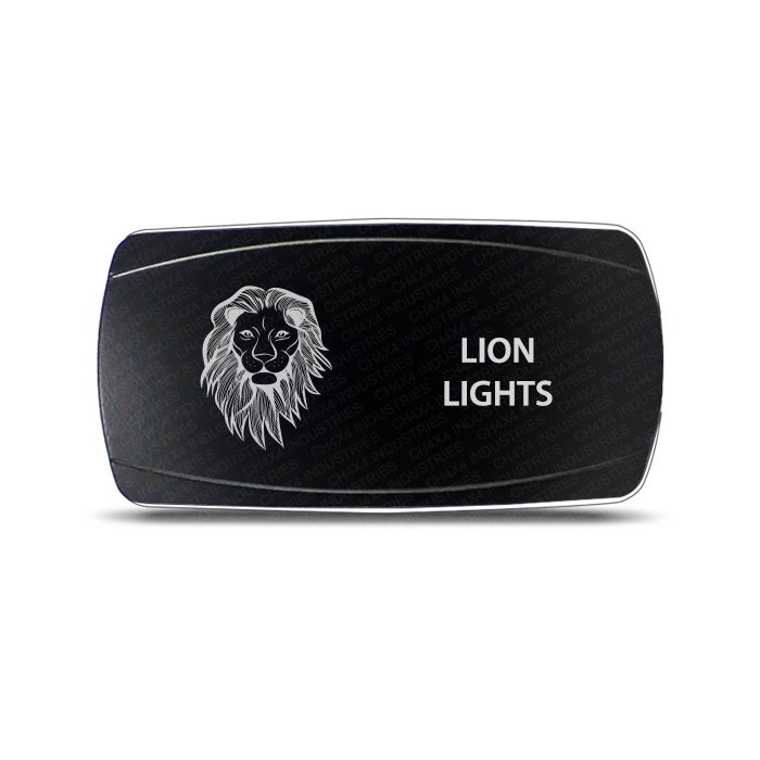 CH4x4 Rocker Switch Lion Lights Symbol 4 - Horizontal