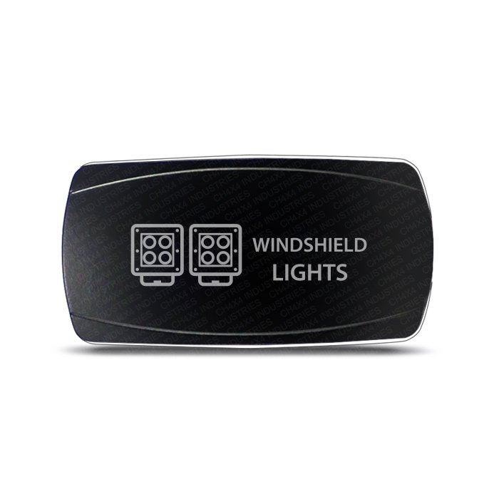 CH4x4 Rocker Switch Led Windshield Lights Symbol - Horizontal