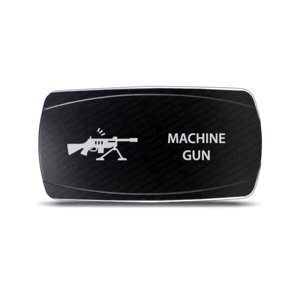 CH4x4 Rocker Switch Machine Gun Symbol - Horizontal