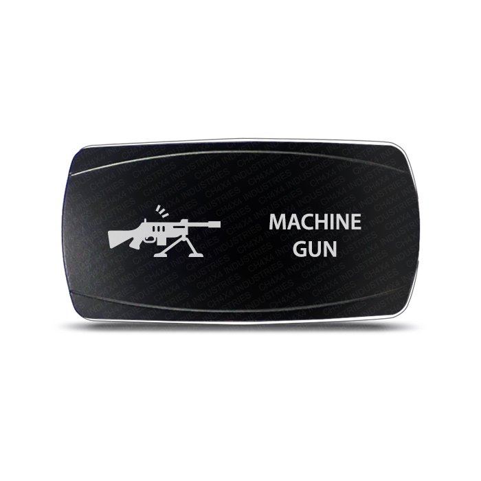 CH4x4 Rocker Switch Machine Gun Symbol - Horizontal