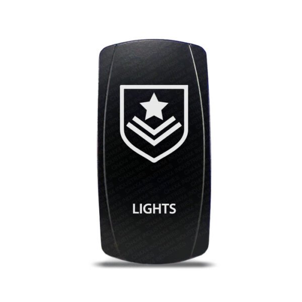 CH4X4 Rocker Switch Military Lights Symbol 13