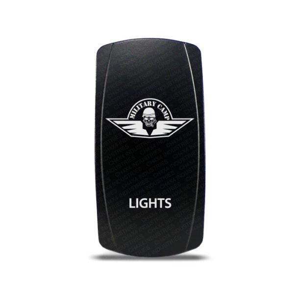CH4X4 Rocker Switch Military Lights Symbol 16