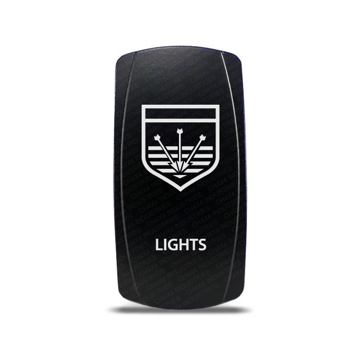 CH4X4 Rocker Switch Military Lights Symbol 25