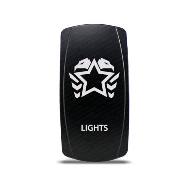 CH4X4 Rocker Switch Military Lights Symbol 3