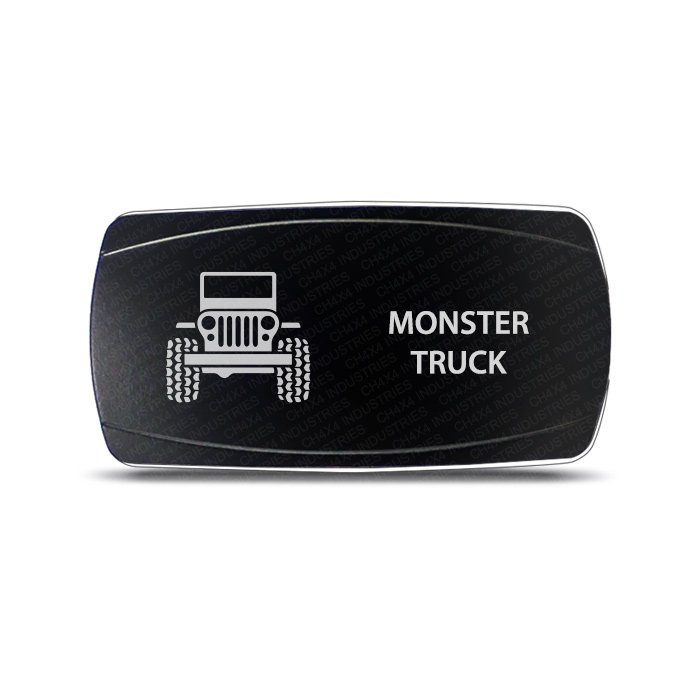 CH4x4 Rocker Switch Monster Truck Symbol - Horizontal