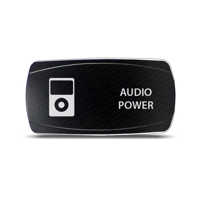 CH4X4 Marine Rocker Switch Audio Power Symbol 3 - Image 2