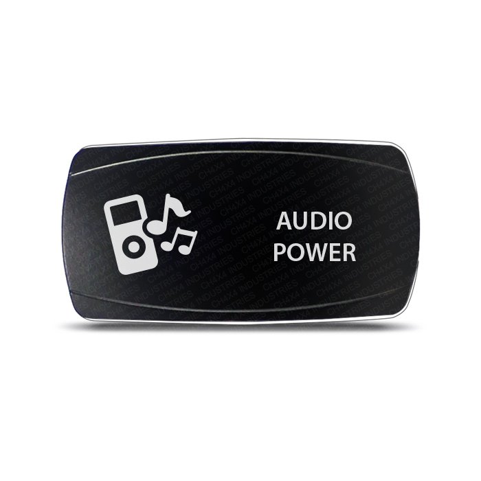 CH4X4 Marine Rocker Switch Audio Power Symbol - Image 2