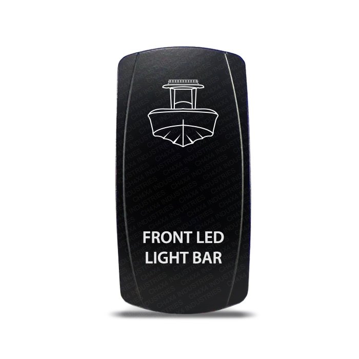 CH4X4 Marine Rocker Switch Front Led Light Bar Symbol