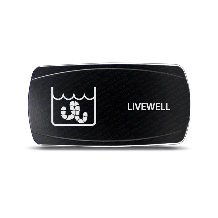 CH4X4 Marine Rocker Switch Livewell Symbol - Image 2