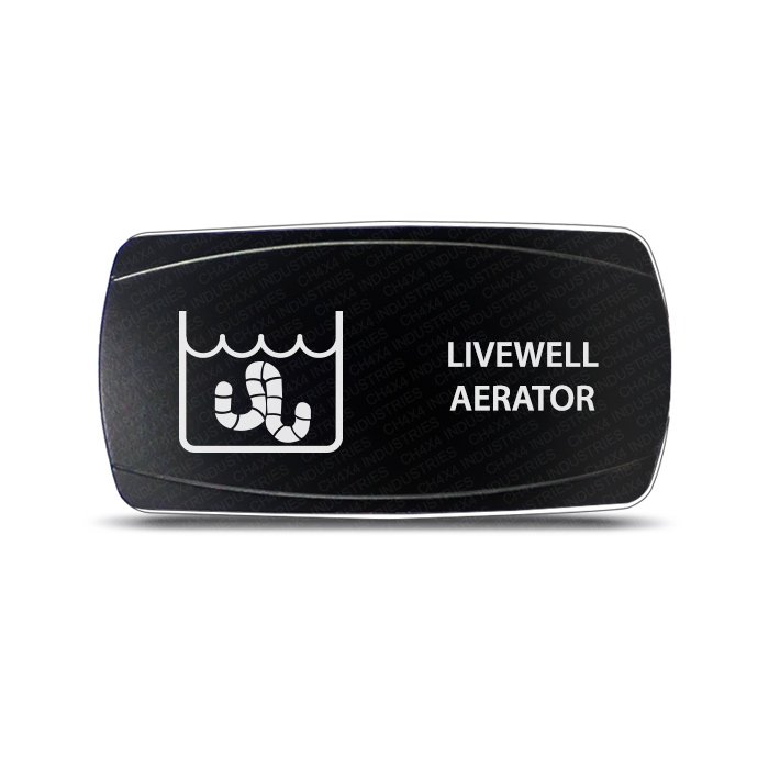 CH4X4 Marine Rocker Switch Livewell Aerator Symbol - Image 2