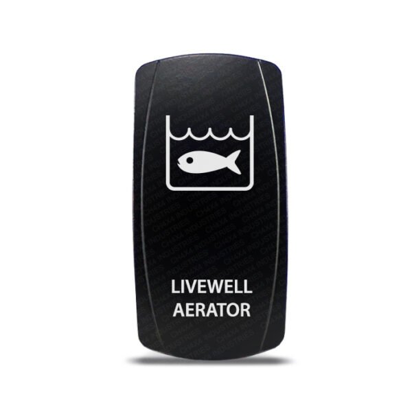 CH4X4 Marine Rocker Switch Livewell Aerator Symbol 2