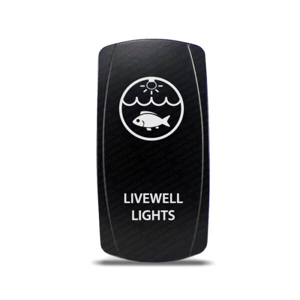 CH4X4 Marine Rocker Switch Livewell Lights Symbol 3
