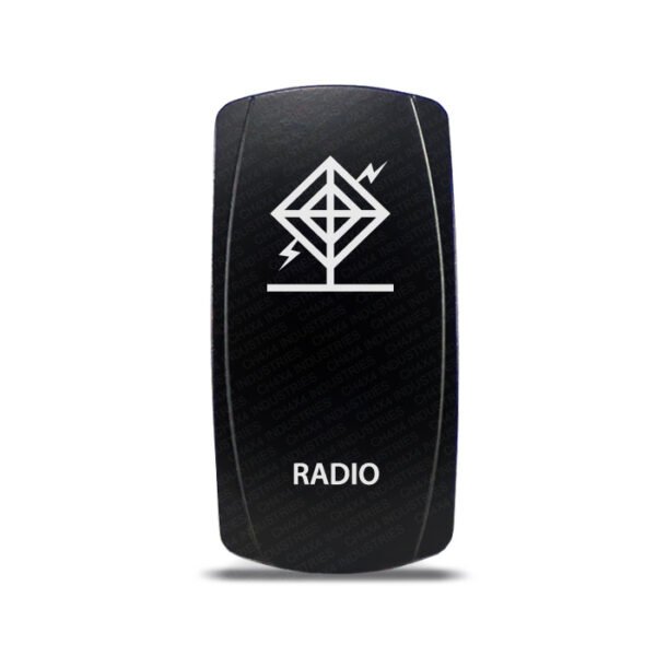 CH4X4 Marine Rocker Switch Radio Symbol