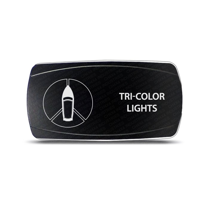 CH4X4 Marine Rocker Switch Tri-Color Lights Symbol - Image 2
