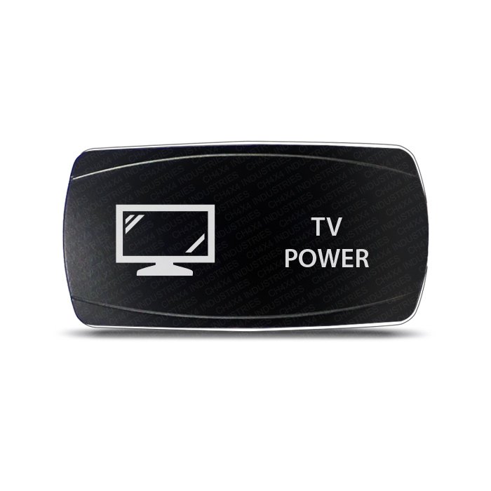 CH4X4 Marine Rocker Switch TV Power Symbol 2 - Image 2