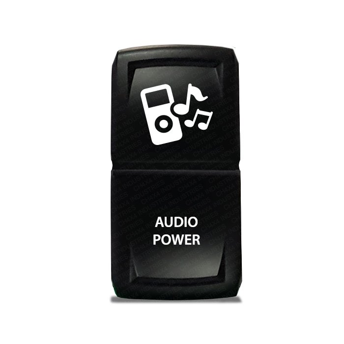 CH4X4 Marine Rocker Switch Audio Power Symbol - Image 3