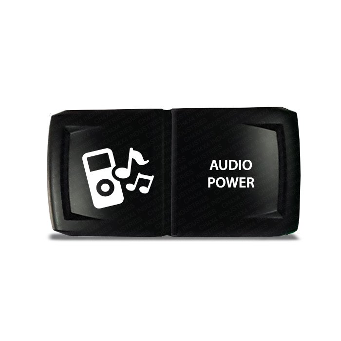CH4X4 Marine Rocker Switch Audio Power Symbol - Image 4