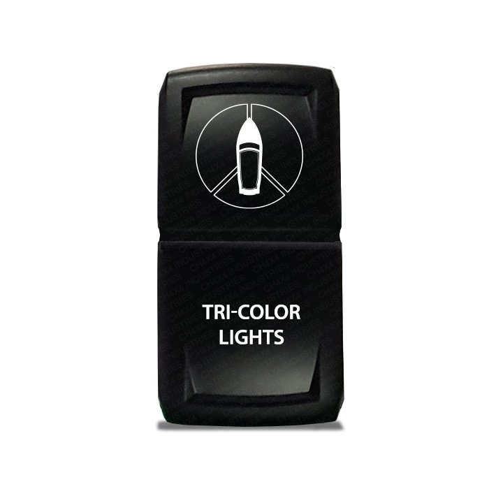 CH4X4 Marine Rocker Switch Tri-Color Lights Symbol - Image 3